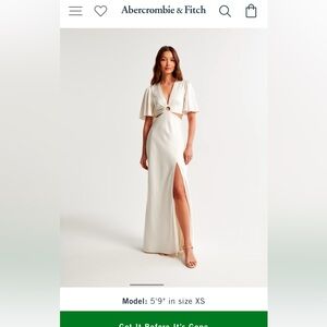 Abercrombie Cutout Gown